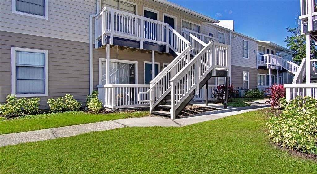 Private Patios/Balconies in Select Units at Beach Club, Tampa, Florida