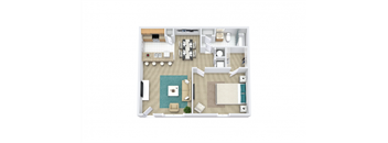 Cordova Floor Plan at Beach Club, Tampa, FL