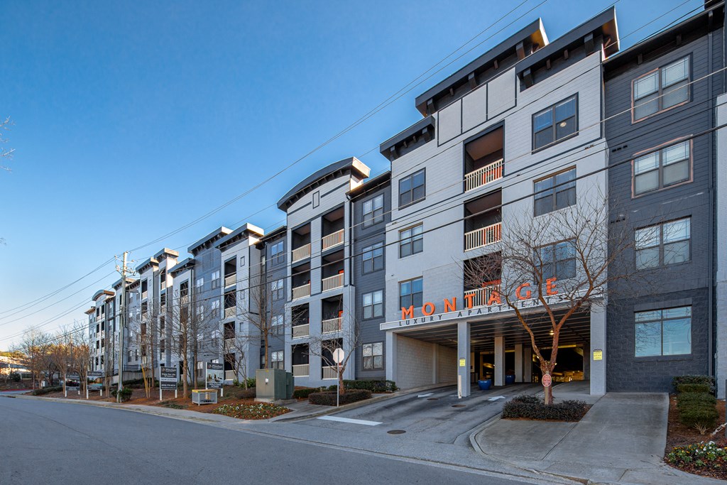 exterior view at vela on the park apartments