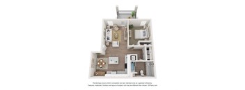a floor plan of the villas at houston levee west apartments in cordova,