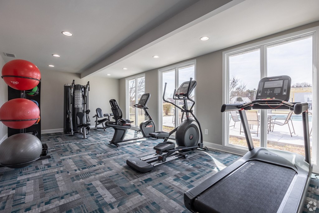 Fitness Center Cardio Machines