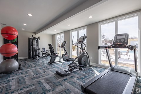 Fitness Center Cardio Machines