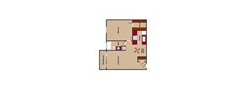 One Bedroom One Bathroom
