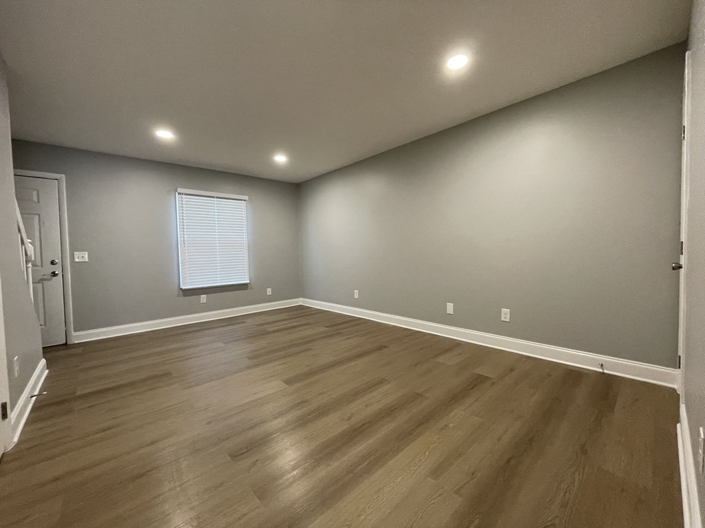 An upgraded living room at Four Seasons Villas, Greensboro, NC
