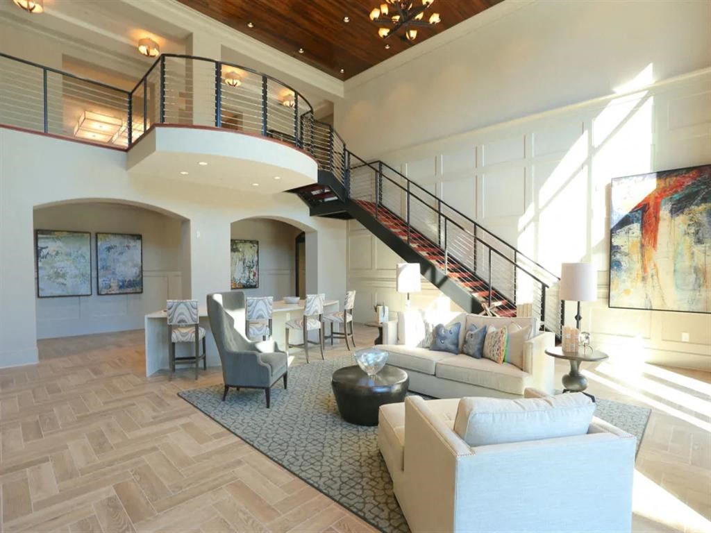 Spacious Clubhouse with staircase 2370 Main at Sugarloaf Duluth, GA