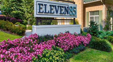 Sign at Eleven 85 Apartments, Atlanta, GA