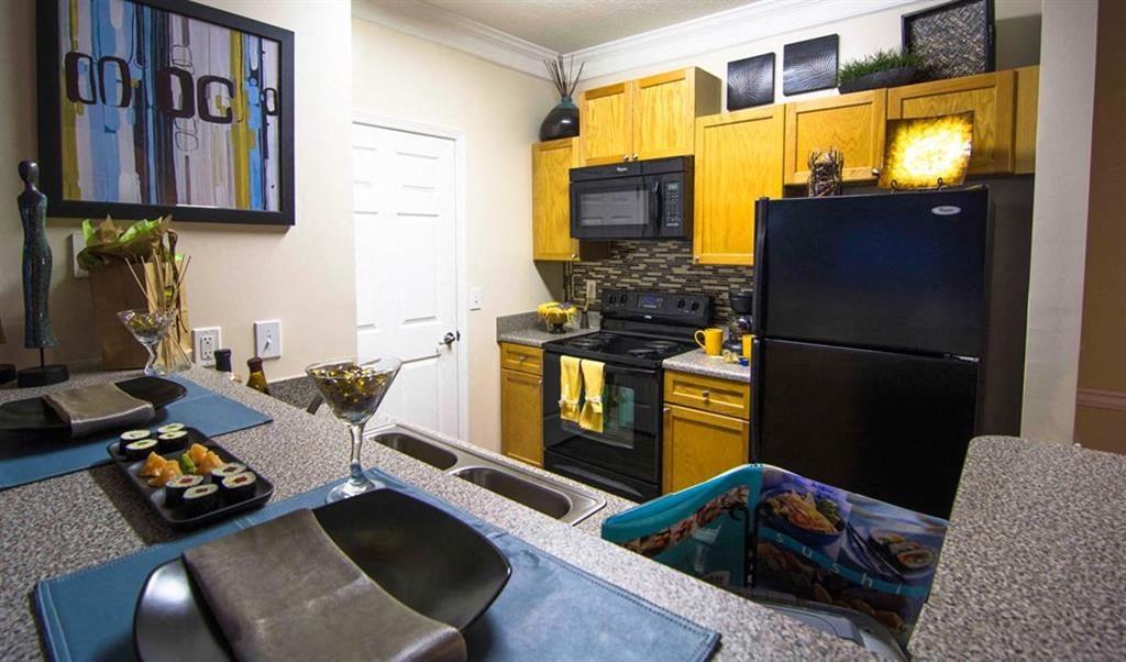 Remodeled Kitchen at Haven North East, Atlanta