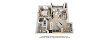 The Birch Floor Plan at Haven North East, Georgia