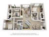The Elderberry Floor Plan The Elderberry Floor Plan at Haven North East, Atlanta, 30340