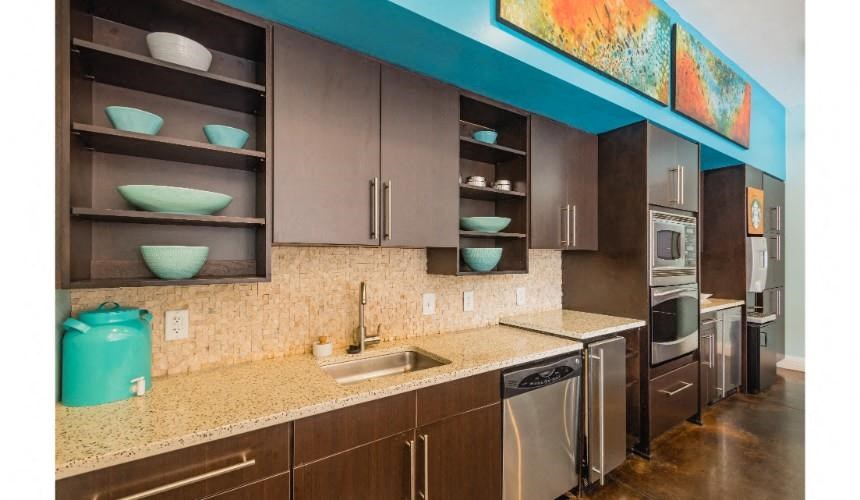 Haven on Peachwood Resident Kitchen