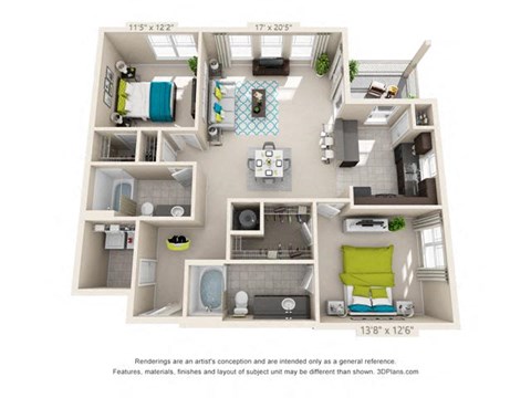 2345 Peachwood Cir. NE 1-2 Beds Apartment for Rent - Photo Gallery 43