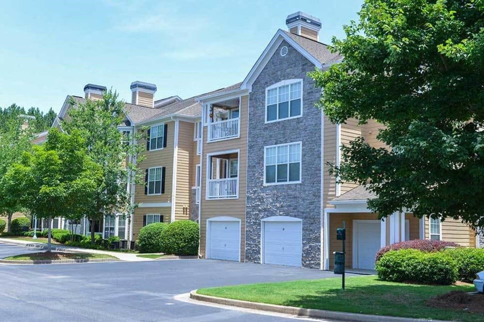 Balconies and garages Dakota Mill Creek Buford, GA
