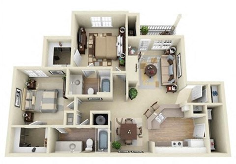 The Torino floor plan Dakota Mill Creek Buford, GA