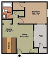 Asimina Floor Plan Asimina Floor Plan at The Landing At Pleasantdale, Georgia