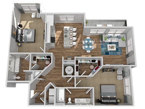 1486 Terrell Mill Rd 1-2 Beds Apartment for Rent - Photo Gallery 45