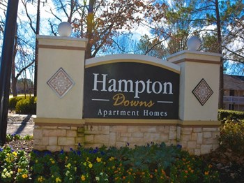 community entrance monument sign community entrance monument sign at Hampton Downs Apartments, Morrow, GA, 30260 - Photo Gallery 3