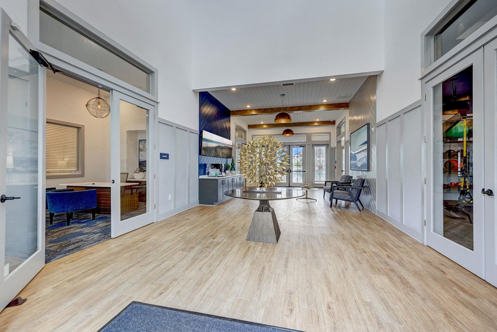 Wooden flooring at Century Mundy Mill Apartments, Oakwood