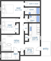 2 Bed 2Bath_Den Terrace