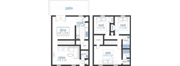3 Bed 2.5Bath Townhouse