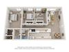 3 Bed 2 Bath Floor Plan 3 Bed 2 Bath Floor Plan at Retreat at Savannah, Savannah, GA