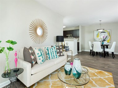 Modern Living Room at Marbella Place, Stockbridge, GA, 30281