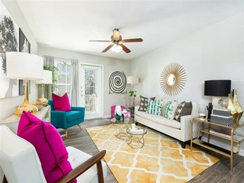 Ceiling Fan In Living Room Ceiling Fan In Living Room at Marbella Place, Stockbridge, Georgia - Photo Gallery 5