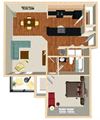 A1 Floor Plan A1 Floor Plan at Marbella Place, Stockbridge, GA, 30281