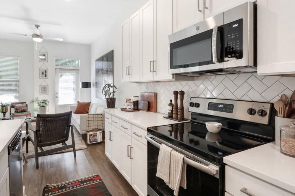 Upscale Stainless Steel Appliances at Arcadia Decatur, Decatur, Georgia