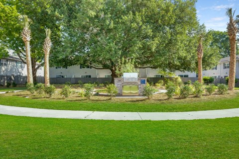 Greenspace Walking Trails at Crescent Place Apartments, Savannah, GA, 31419