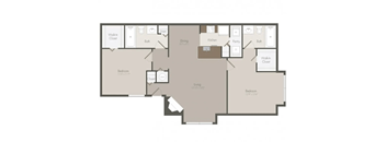B1 Floor Plan at the Grove at St. Andrews, Columbia, SC