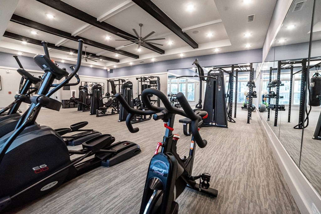 Fitness center at Century Vista Palms, Orlando, FL