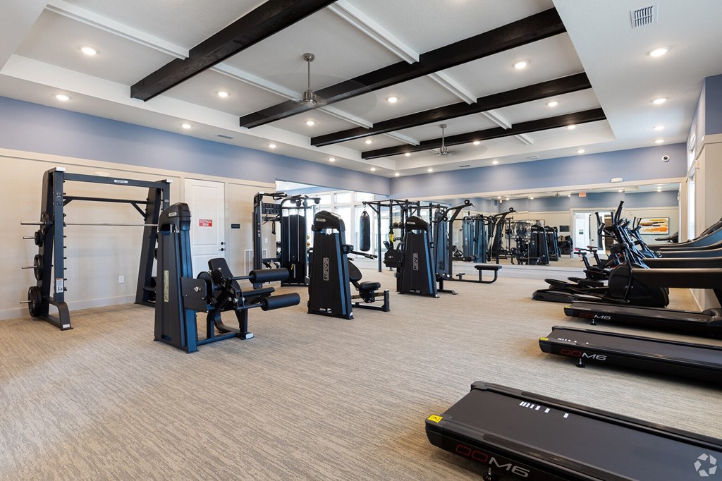 Gym area at Century Vista Palms, Orlando, FL, 32822