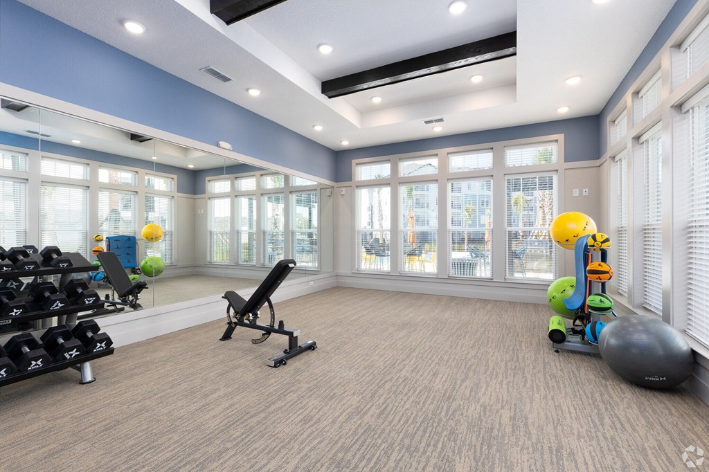 Gym area at Century Vista Palms, Orlando