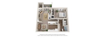 The Cove Floor Plan at Hidden Lake, Union City, 30291
