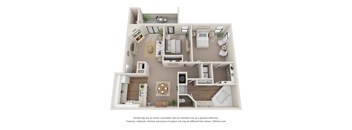 The Haven Floor Plan at Hidden Lake, Union City