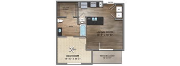 Hull Floor Plan at Century Baxter Avenue, Louisville, KY