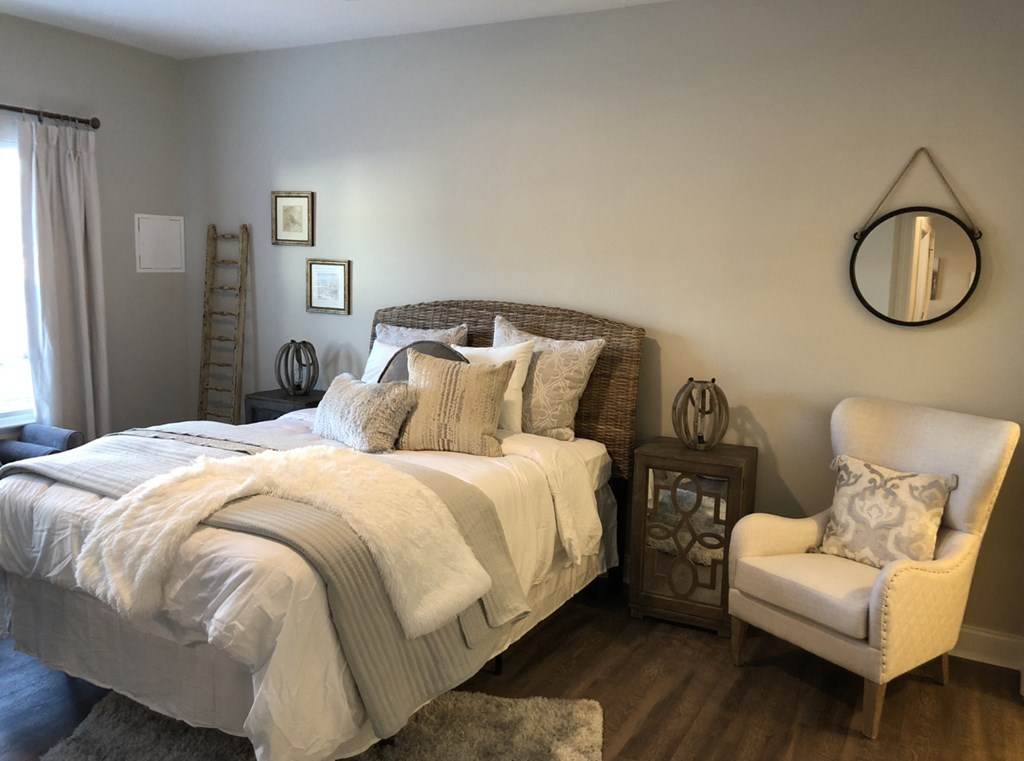 Comfortable Bedroom  at Highland Hills Apatrtments, Grovetown, Georgia