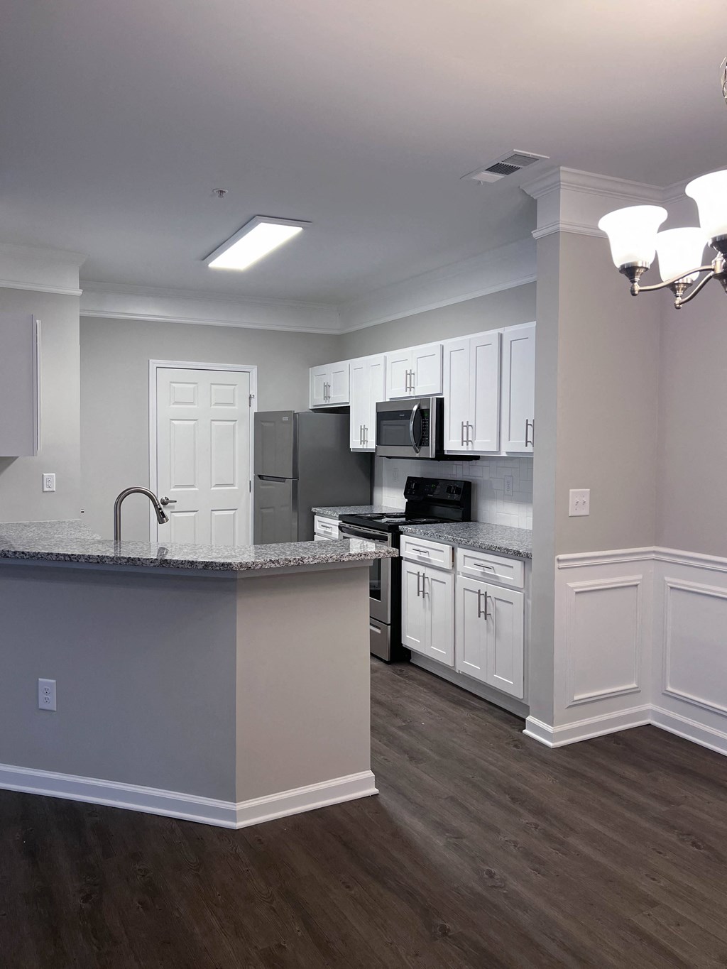 Dinning room with lighting Dakota Mill Creek Buford, GA
