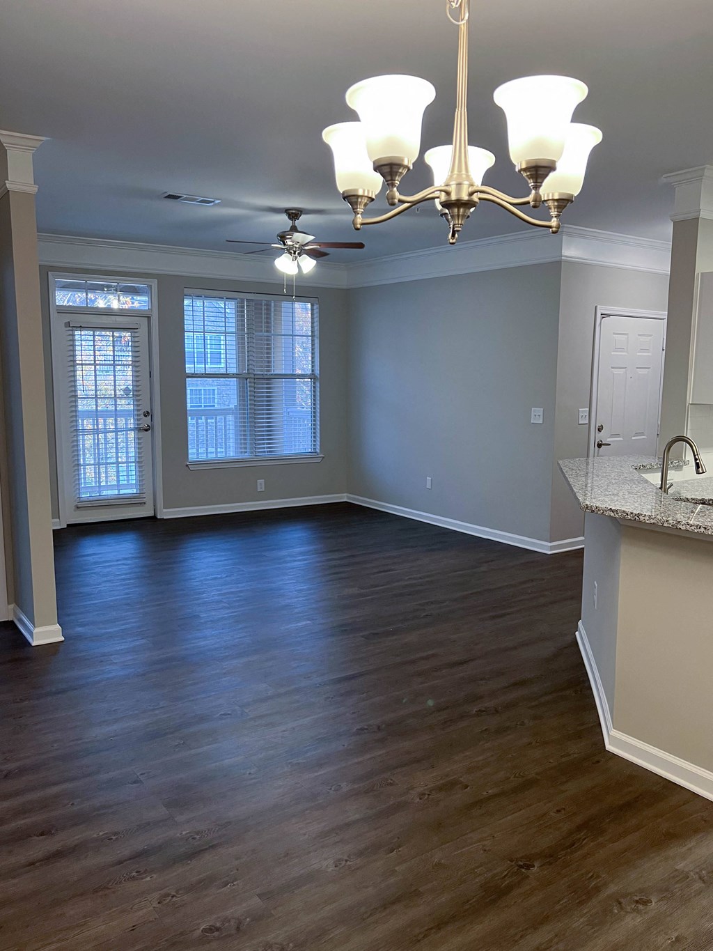 Dinning room and kitchen Dakota Mill Creek Buford, GA