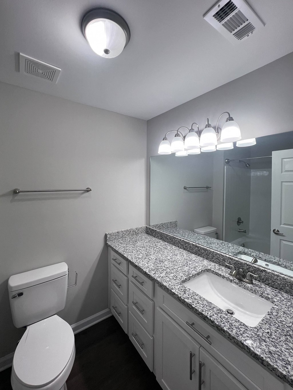 New bathroom with granite countertop Dakota Mill Creek Buford, GA