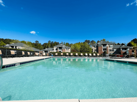 Palmetto Place, Fort Mill South Carolina sparkling swimming Pool