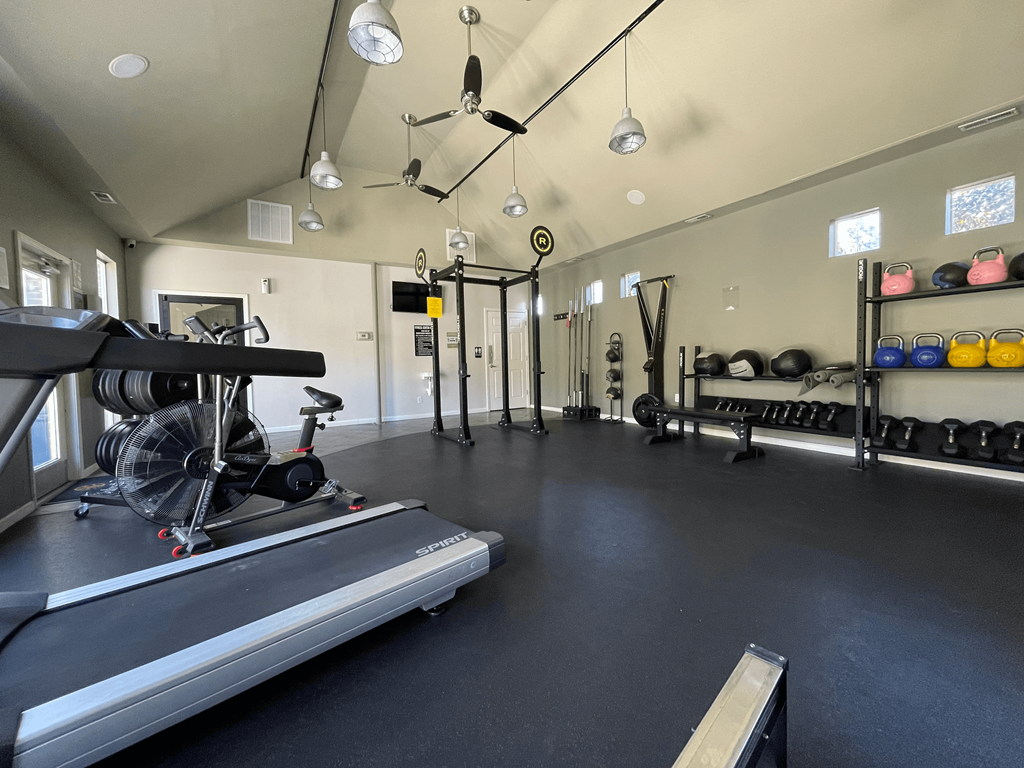 fitness center at Palmetto Place, Fort Mill South Carolina