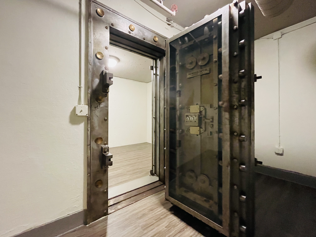 Land Bank Lofts in downtown Columbia SC, apartments featuring original bank vaults