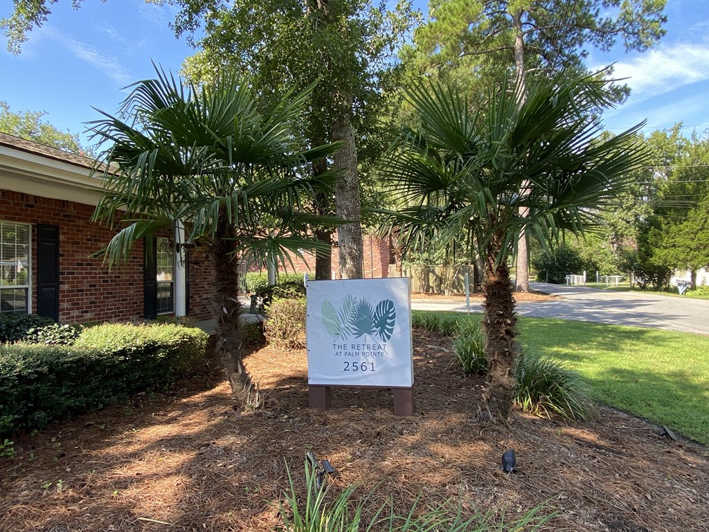 Retreat at Palm Pointe, North Charleston South Carolina, new brand monument sign