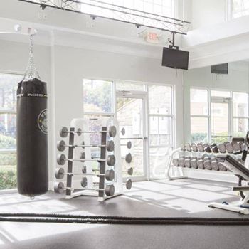 Fitness center with tv Dakota Mill Creek Buford, GA