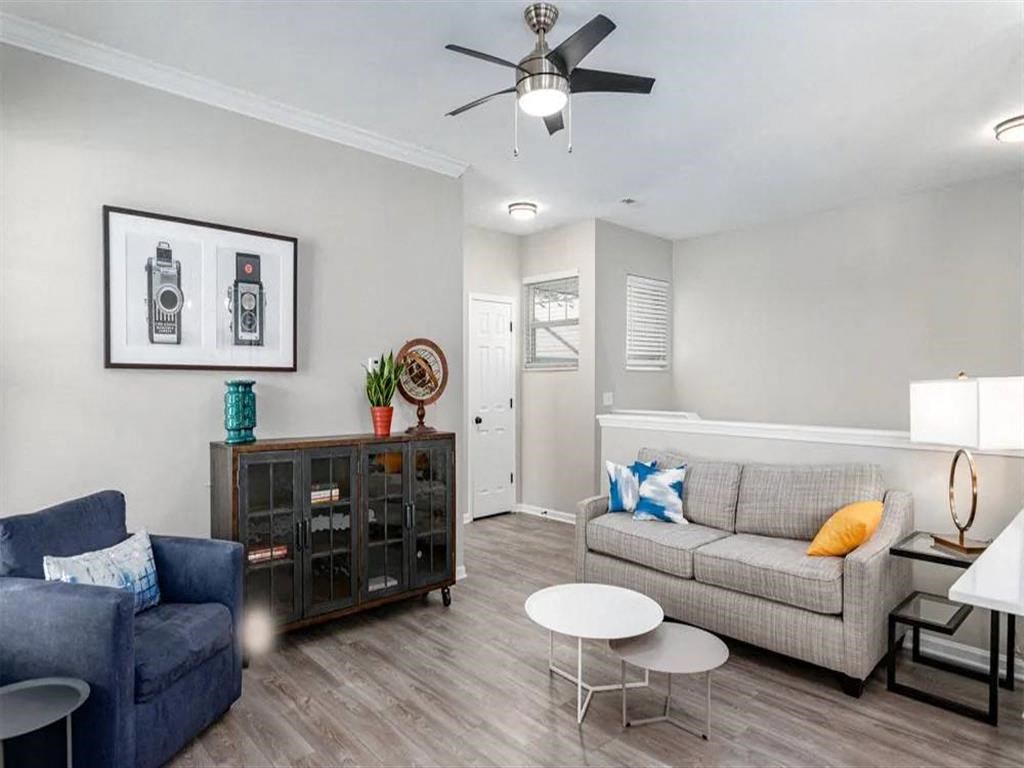 Modern Living Room at Elevate on Main, Indiana, 46530