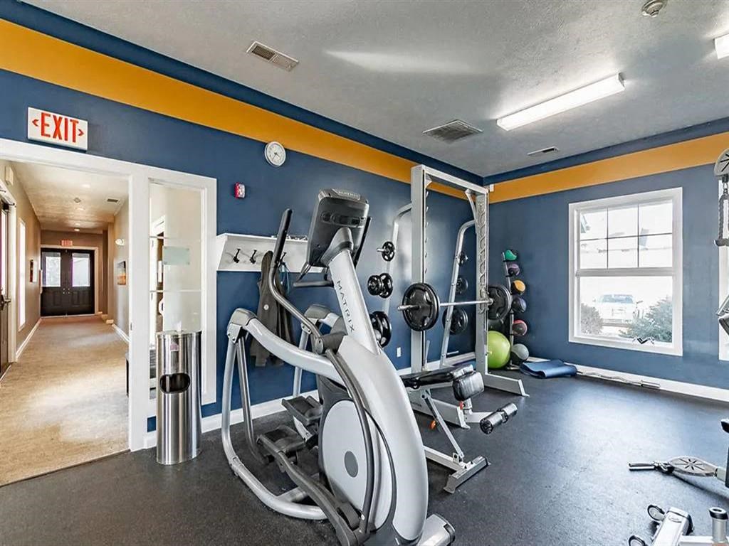 Cardio Studio Equipment at Elevate on Main, Indiana
