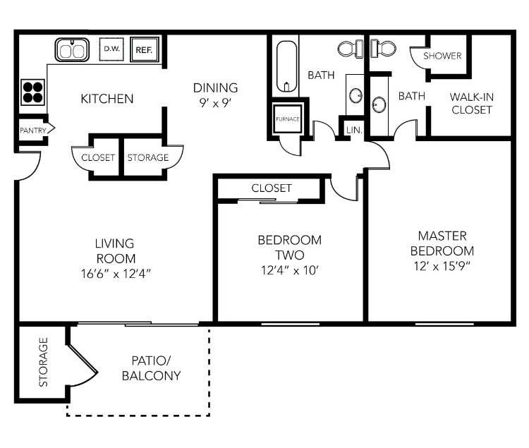 Floor Plans of Eclipse in Indianapolis, IN