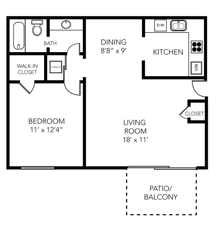 Floor Plans of Eclipse in Indianapolis, IN