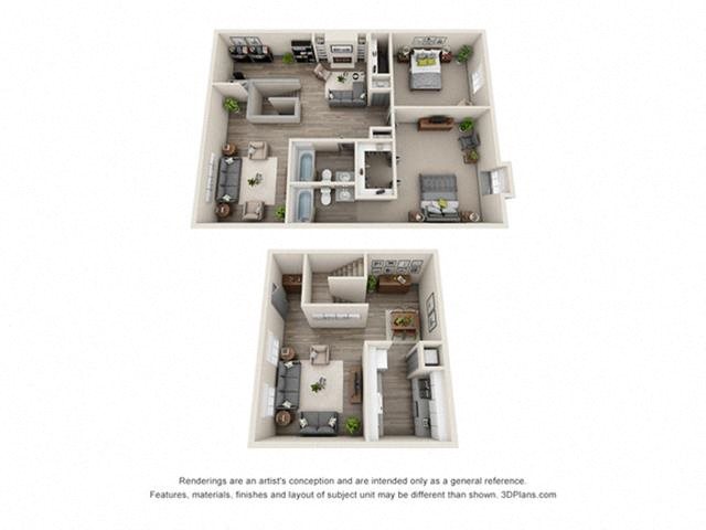 Floor Plans of Eclipse in Indianapolis, IN